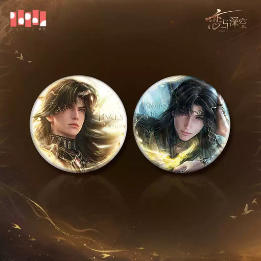 Vorbestellung Love and Deepspace · Zayne God of Annihilation Rund Button