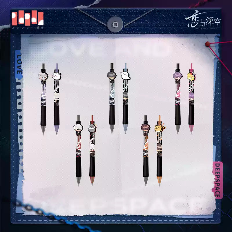 Vorbestellung Love and Deepspace · Restricted Area tracking series Stift Set