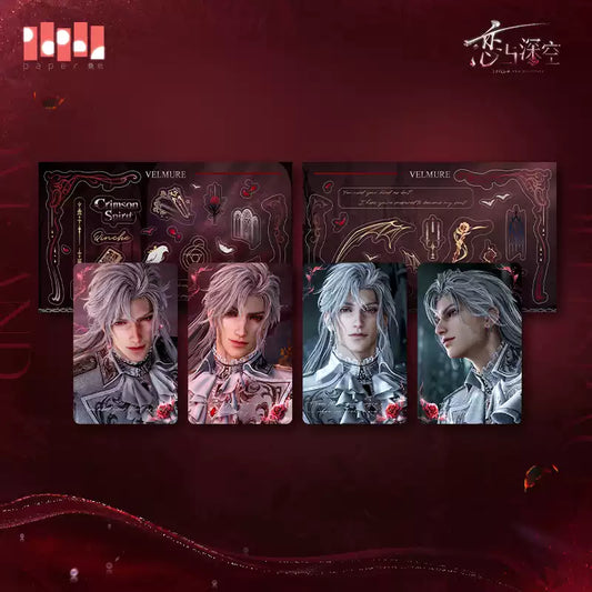 Vorbestellung Love and Deepspace · Sylus Silverwing Fiend Photo Card Set
