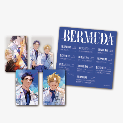 Vorbestellung BERMUDA Photo Card & Sticker Set