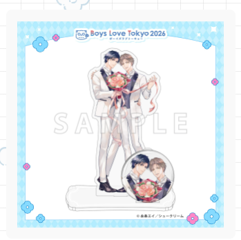 Vorbestellung Boys Love Tokyo 2026 Acryl Aufsteller + Button Set Teil 1