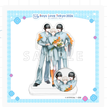 Vorbestellung Boys Love Tokyo 2026 Acryl Aufsteller + Button Set Teil 1