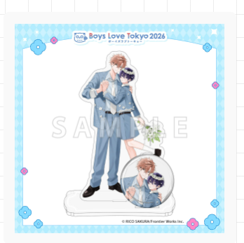 Vorbestellung Boys Love Tokyo 2026 Acryl Aufsteller + Button Set Teil 1