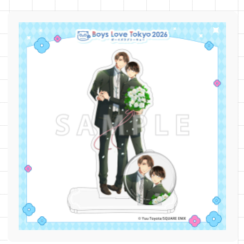Vorbestellung Boys Love Tokyo 2026 Acryl Aufsteller + Button Set Teil 3