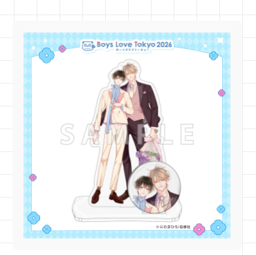 Vorbestellung Boys Love Tokyo 2026 Acryl Aufsteller + Button Set Teil 2
