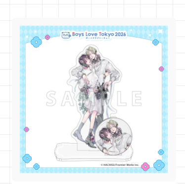 Vorbestellung Boys Love Tokyo 2026 Acryl Aufsteller + Button Set Teil 2