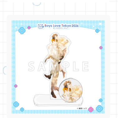 Vorbestellung Boys Love Tokyo 2026 Acryl Aufsteller + Button Set Teil 3