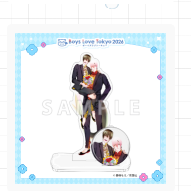Vorbestellung Boys Love Tokyo 2026 Acryl Aufsteller + Button Set Teil 3