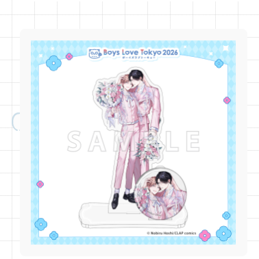 Vorbestellung Boys Love Tokyo 2026 Acryl Aufsteller + Button Set Teil 3