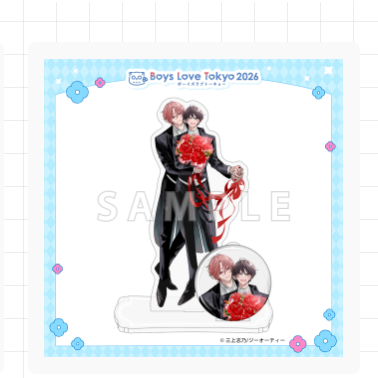 Vorbestellung Boys Love Tokyo 2026 Acryl Aufsteller + Button Set Teil 3