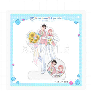 Vorbestellung Boys Love Tokyo 2026 Acryl Aufsteller + Button Set Teil 3