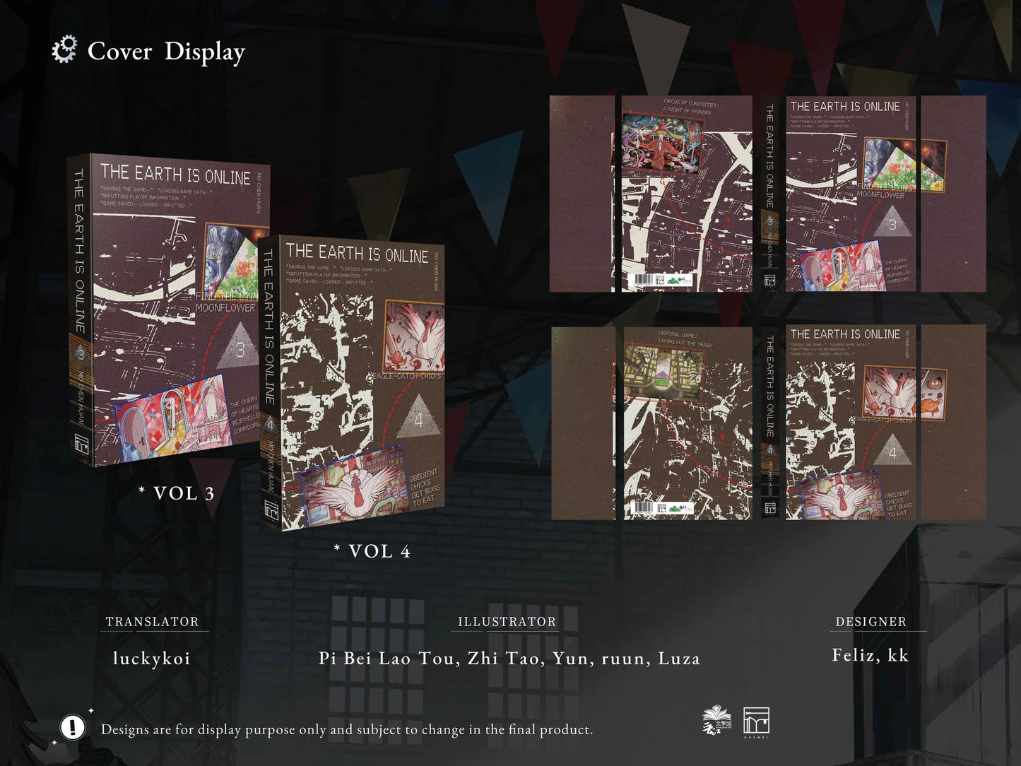 Vorbestellung The Earth Is Online Vol. 3 + 4