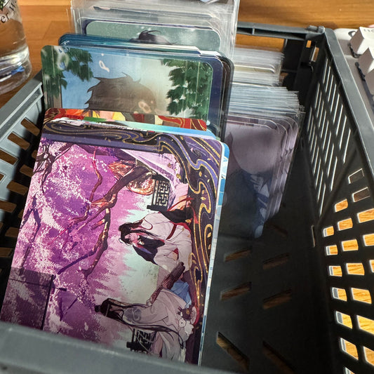 Einzelne Photo Cards verschiedener Serien