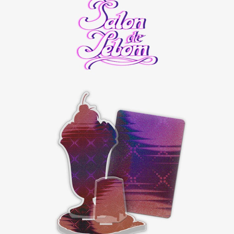 SALON DE LEBOM SWEETS Acryl Aufsteller