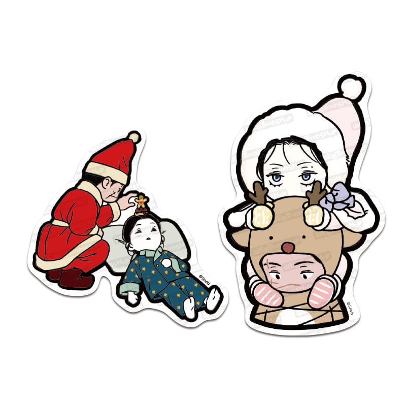 Vorbestellung Steel Under Silk Winter Sticker Set