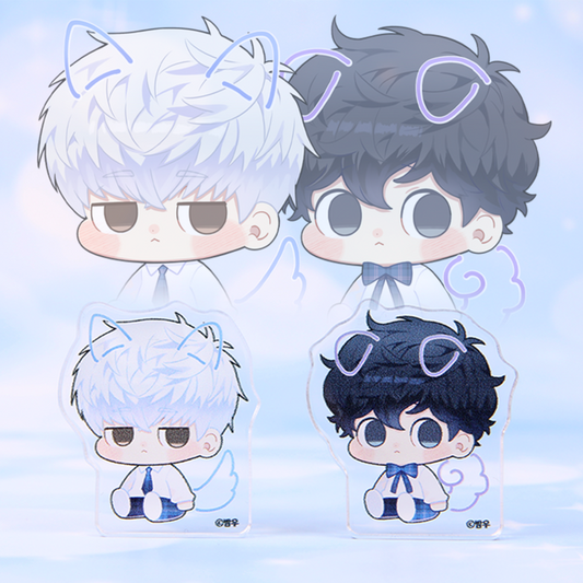 Kirschblüten nach dem Winter Mini Acryl Block Set