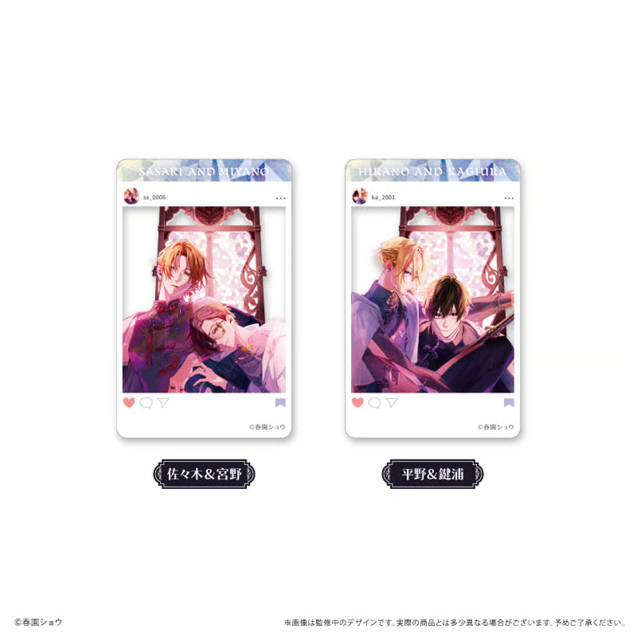 Sasaki & Miyano Dark China Ver. SNS Card Set