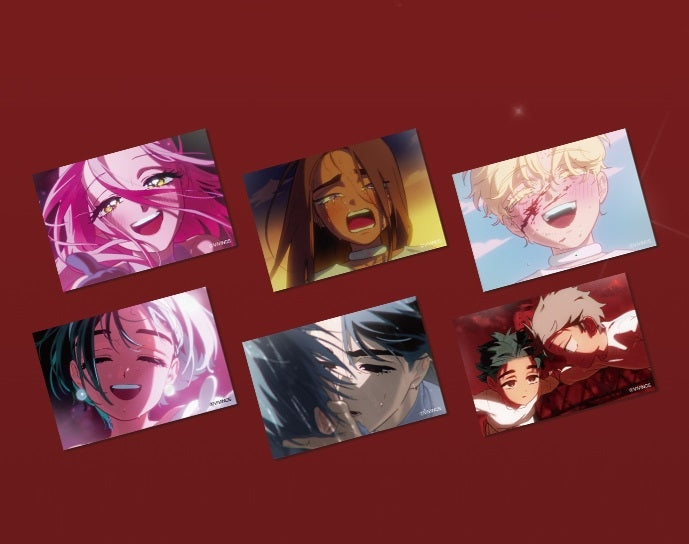 Vorbestellung Aline Stage Karmic Angel Series Postkarten Set A