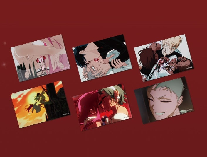 Vorbestellung Aline Stage Karmic Angel Series Postkarten Set B