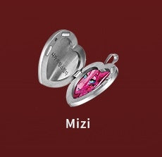 Vorbestellung Aline Stage Karmic Angel Series Herzanhänger mit Bild