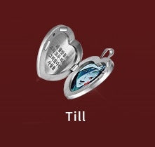 Vorbestellung Aline Stage Karmic Angel Series Herzanhänger mit Bild