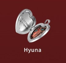 Vorbestellung Aline Stage Karmic Angel Series Herzanhänger mit Bild